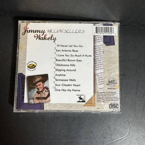 Four CD Music Bundle: Including Patsy Cline, Kenny Rogers, and Jimmy Wakely [70] - Picture 7 of 10
